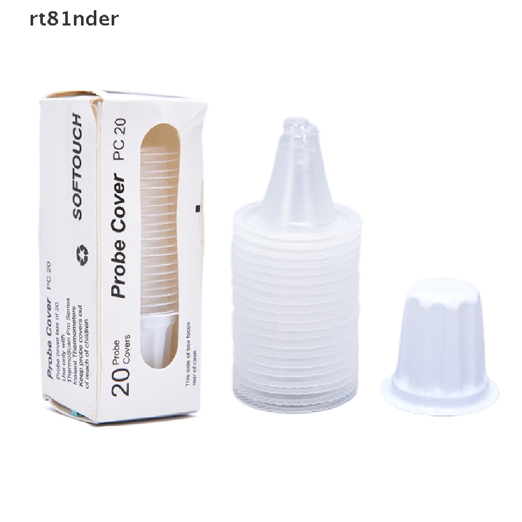 Set 20 Vỏ Bọc Đầu Dò Ống Kính Nhiệt Kế Braun Thermoscan