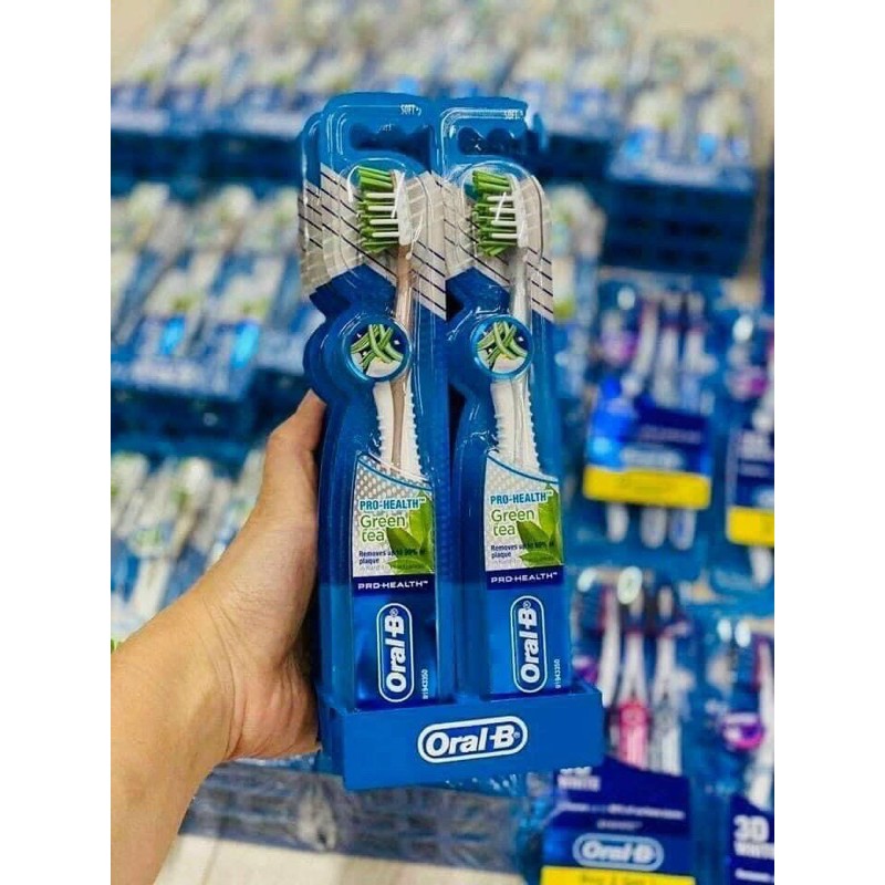 Set 2 cây bàn chải Oral B Pro health