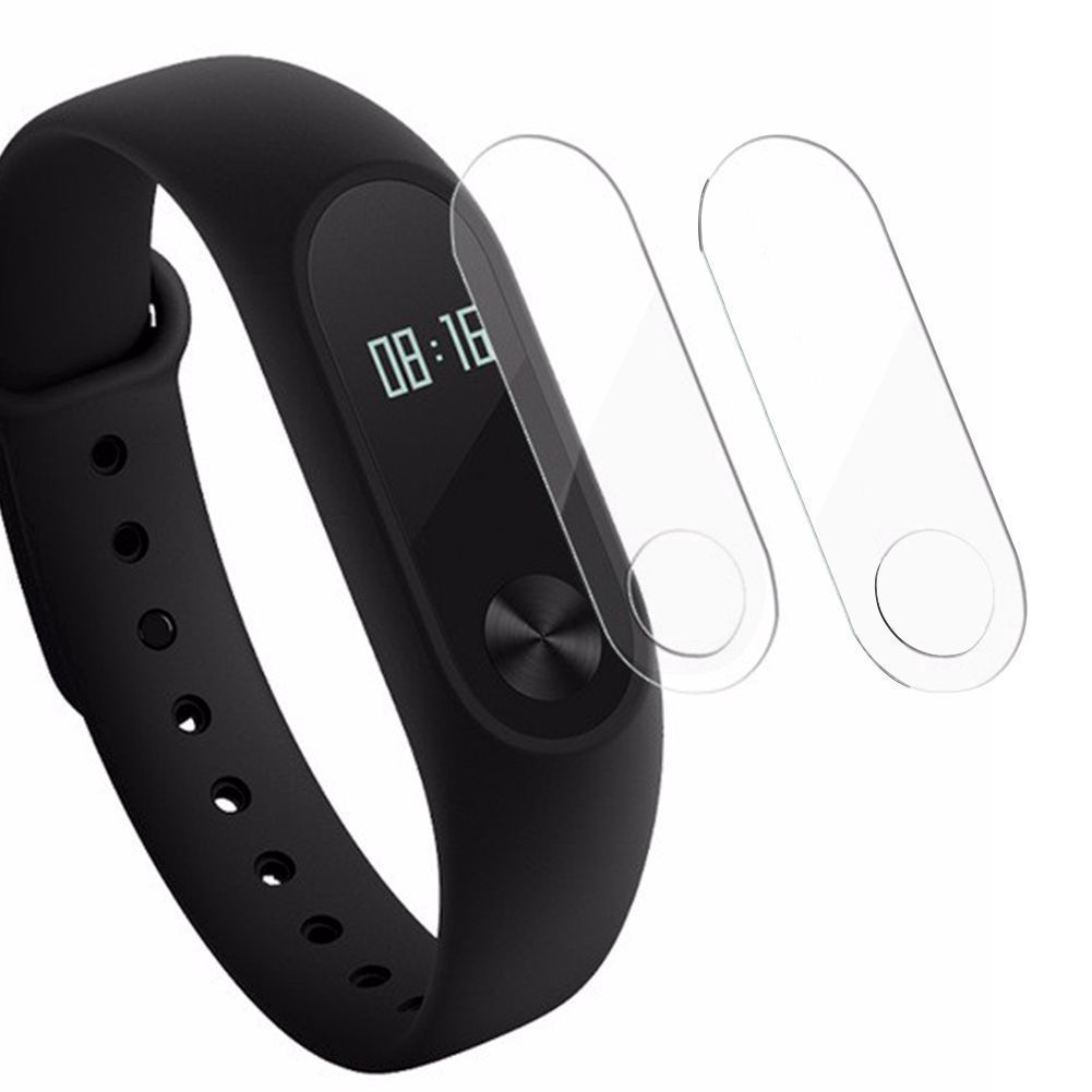 Set 2 / 4 / 6 Kính Cường Lực TPU Chống Trầy Cho Đồng Hồ Thông Minh Xiaomi Mi Band 2