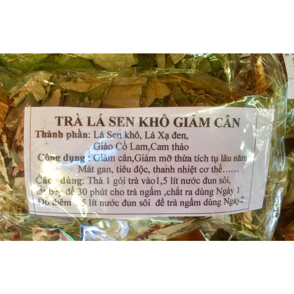 Trà Lá Sen Khô Giảm cân