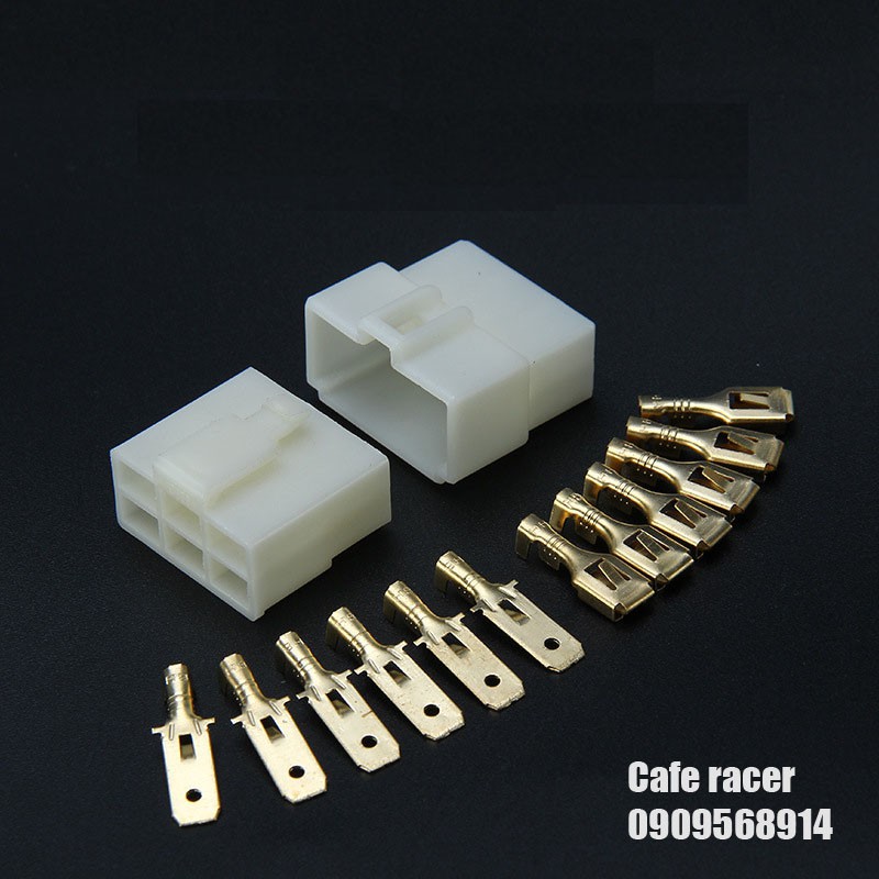 Bộ 10 cặp cos đồng 6.3mm