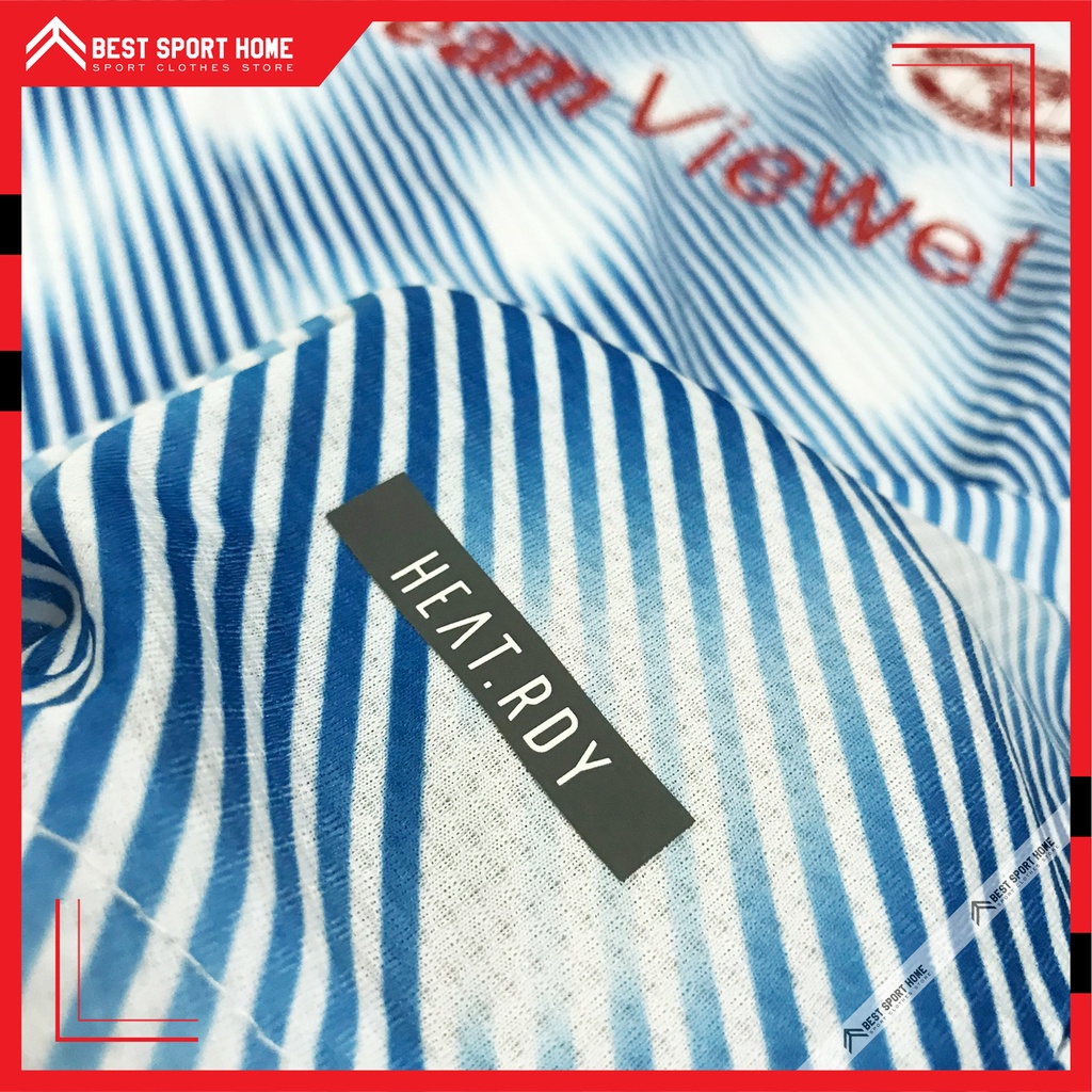 Set Bóng Đá Manchester United Sân Khách - MU Awaykit 21/22 Màu Trắng Xanh Vải Dệt Kín Mềm Size Âu - In Ấn Theo Yêu Cầu