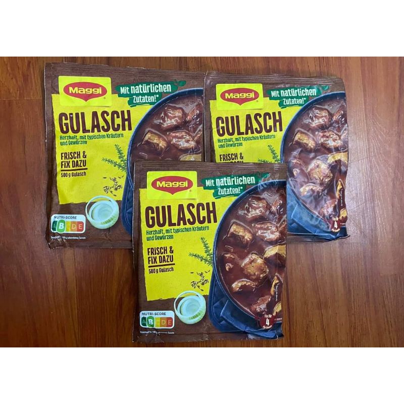 Hàng Đức Sét 3 Gia vị bò sốt vang Maggi, Knorr