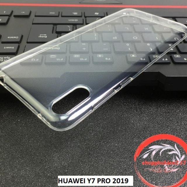 Ốp lưng dẻo silicon y7 pro 2019 bảo vệ máy