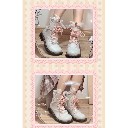 YASAS0121-Dày da cao cổ Martin tai mèo