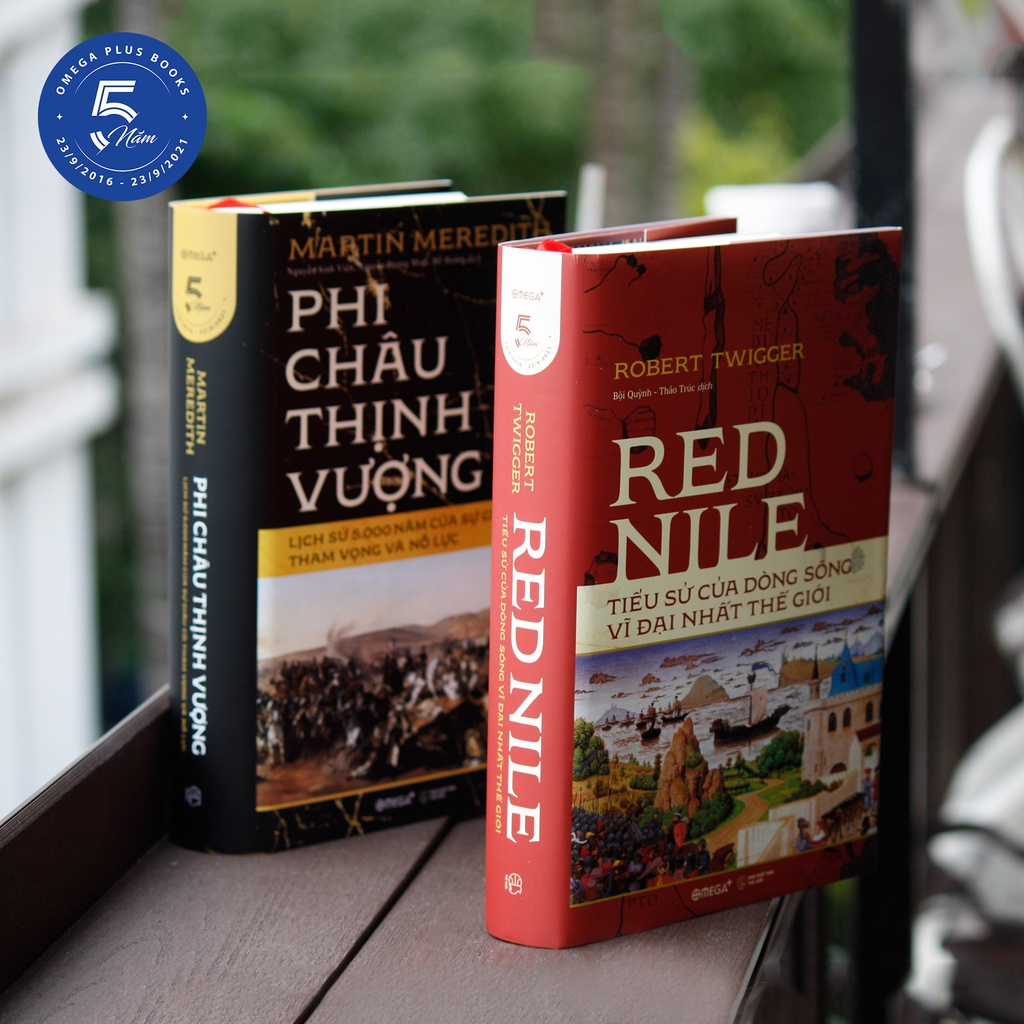 Bộ Sách Lịch Sử Châu Phi: Red Nile - Tiểu Sử Của Dòng Sông Vĩ Đại Nhất Thế Giới + Phi Châu Thịnh Vượng - AlphaBooks