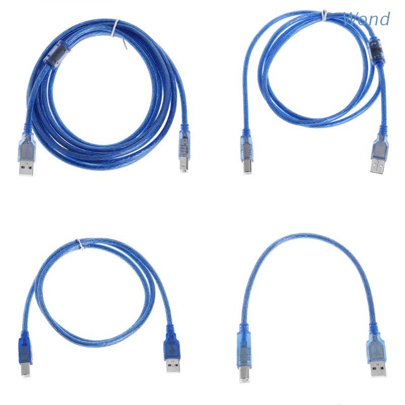 Dây cáp USB 2.0 tốc độ cao màu xanh dương cho 0.3m, 1m, 1.5m, 3m