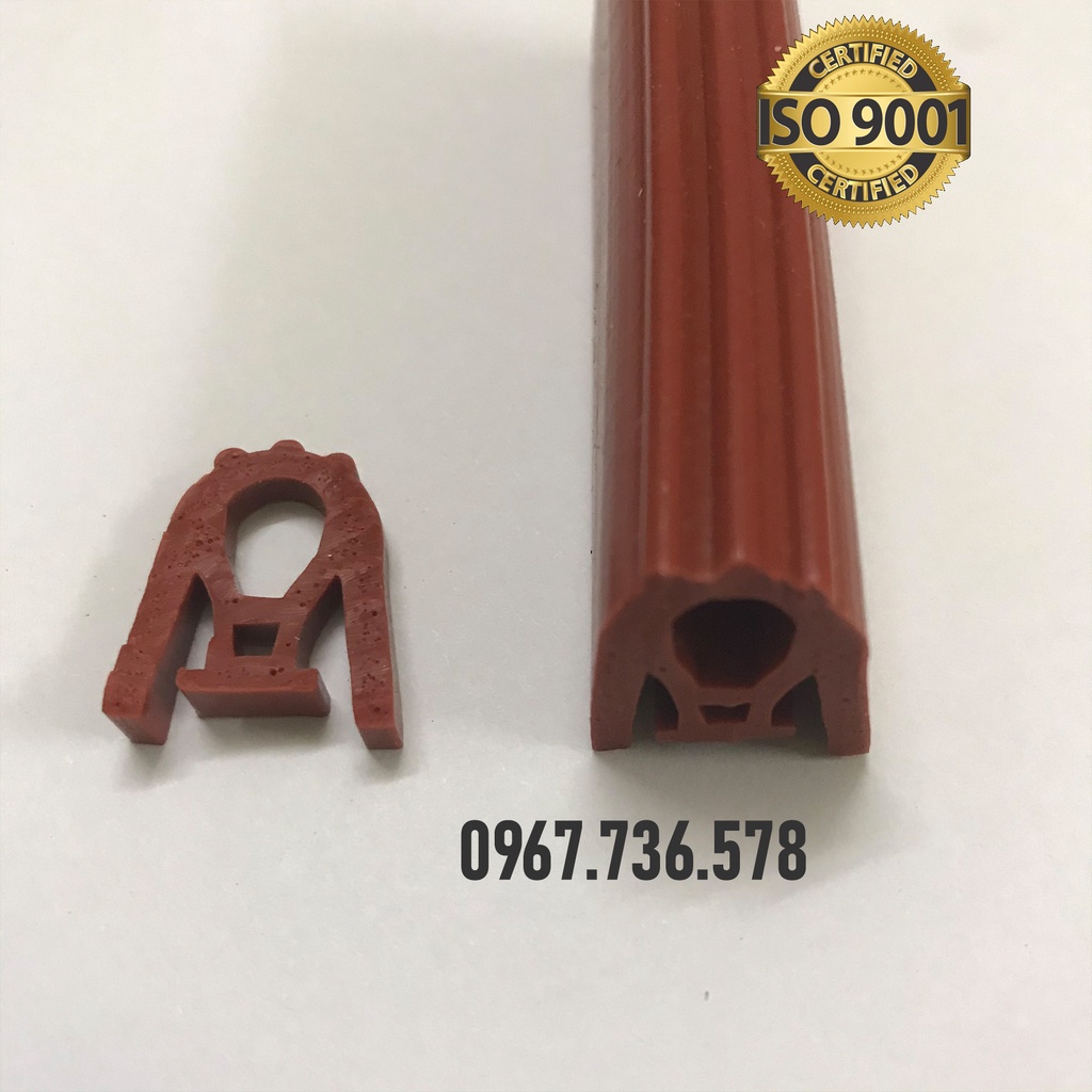 Gioăng tủ cơm công nghiệp chữ M giá /1m dùng để làm kín tủ cơm, tủ hấp, chịu nhiệt độ cao