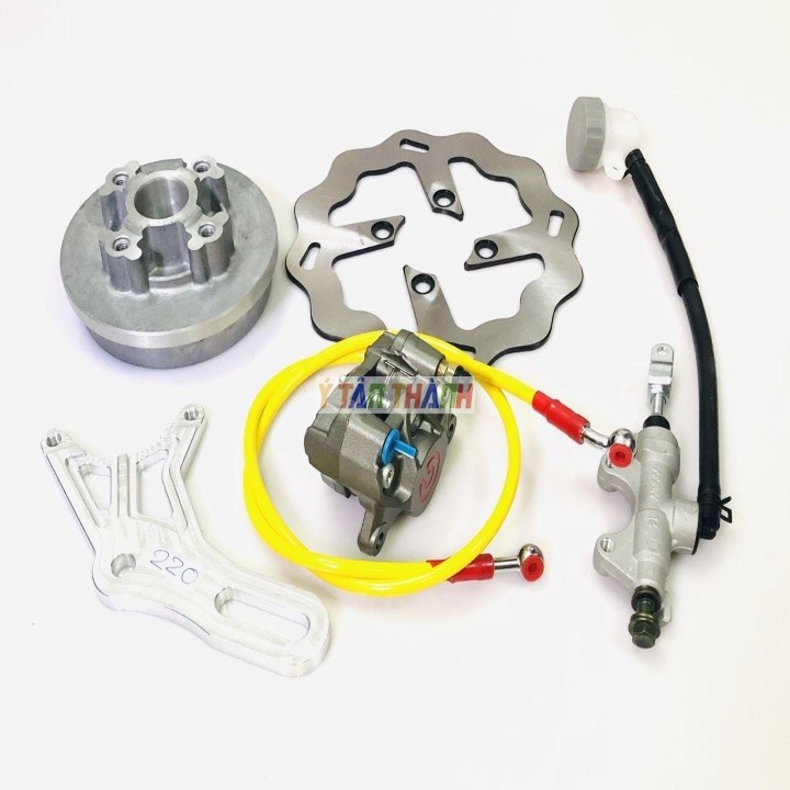 Bộ Đĩa Sau Sirius Heo Rembo Xám Đĩa 220Mm V3 MS1272