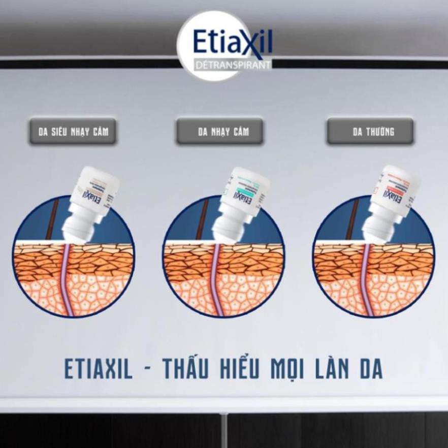 [HÀNG CHÍNH HÃNG] Lăn khử mùi Etiaxil, Lăn nách extiaxil khử mùi hôi nách hiệu quả suốt 72h - 15ml