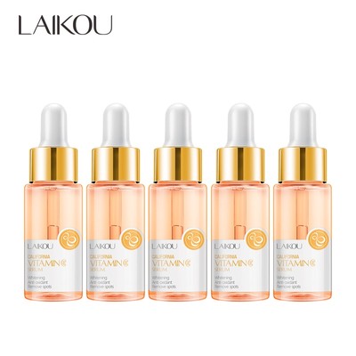 Bộ 5 Serum Vitamin C Làm Sáng Da Dưỡng Ẩm LAIKOU 17ml