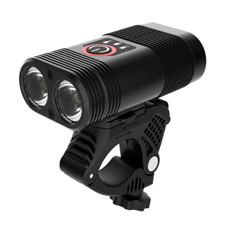 Bộ Đèn Pha Trước Siêu Sáng Sạc USB Cho Xe Đạp