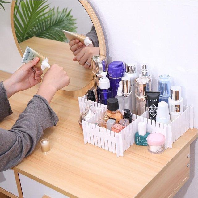 Set 4 Thanh Nhựa Chia Ngăn Tủ Tiện Dụng Có Thể Điều Chỉnh 88303 Tồng Kho Sỉ VP88