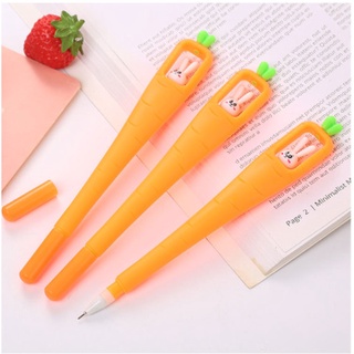 [Bút cute các mẫu] Combo 5 Bút Thỏ Cà Rốt