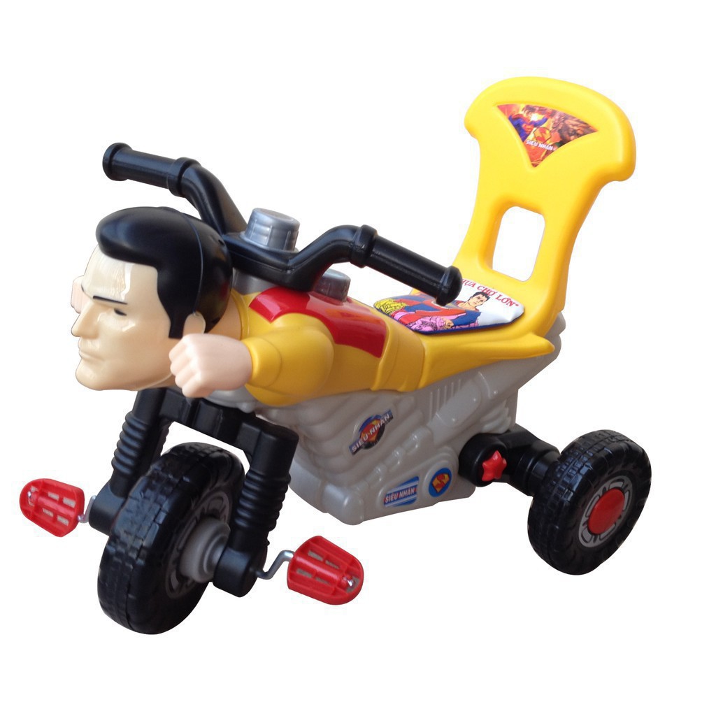 Xe đạp 3 bánh Nhựa Chợ Lớn L7 Superman (Không nhạc) - M1523A-X3B
