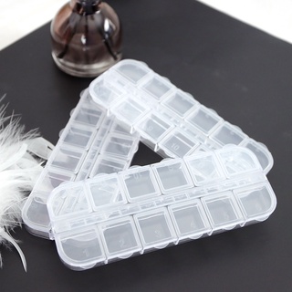 Khay đựng đá nail 12 ô nắp bật