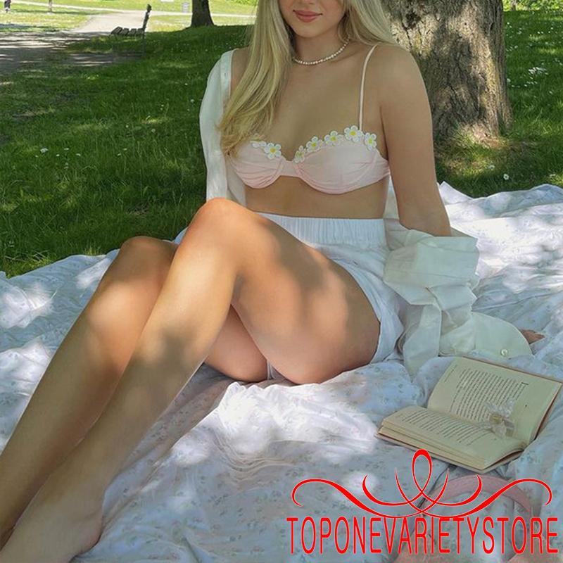 Áo Bơi Nữ Không Dây + Quần Lót Quyến Rũ