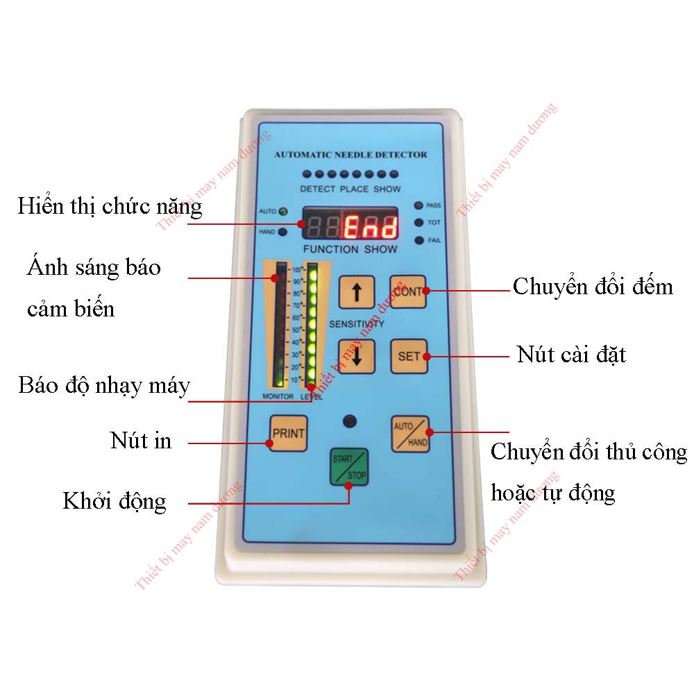 Máy dò kim trên vải &gt; máy dò kim loại công nghiệp