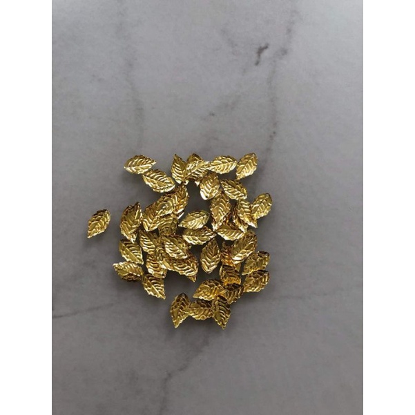 10 phiến lá treo 11*18mm, nguyên liệu làm trâm cài tóc cổ trang, nguyên liệu diy, Sỉ phụ kiện Khánh Huyền