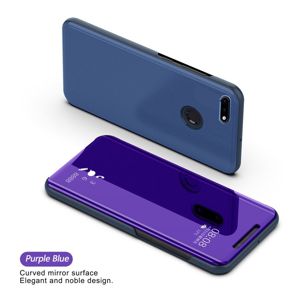 OPPO F11 Pro F9 F7 F5 A83 Case Clear View Electroplate Mirror Flip Stand Ốp điện thoại | BigBuy360 - bigbuy360.vn