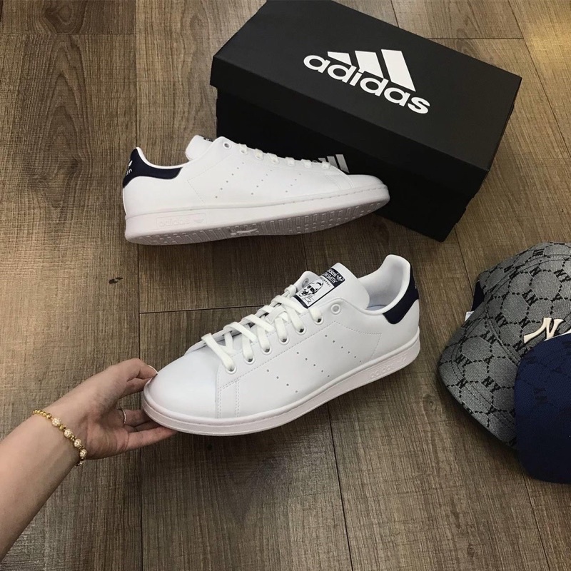 Giày Adidas Chính Hãng Stan Smith Navy M20325 - FX5501-Giày Nam Nữ Authentic - O.G Sneakers
