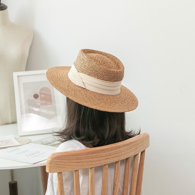Mũ Rộng Vành Cói Đi Biển Cao Cấp Nữ Đẹp - Nón Thời Trang Vintage Gaucho