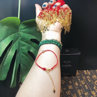Dây chỉ đỏ vòng tay may mắn - phong thuỷ