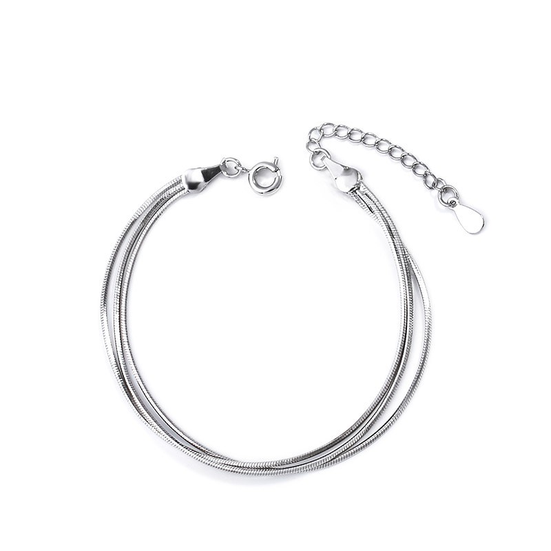 Vòng tay kim loại mảnh nhiều mẫu mã cho nữ