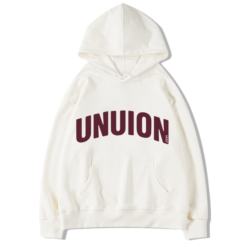 Áo hoodie SELVZE chất liệu cotton tay dài dáng rộng phong cách Mỹ cổ điển thời trang cao cấp cho nữ