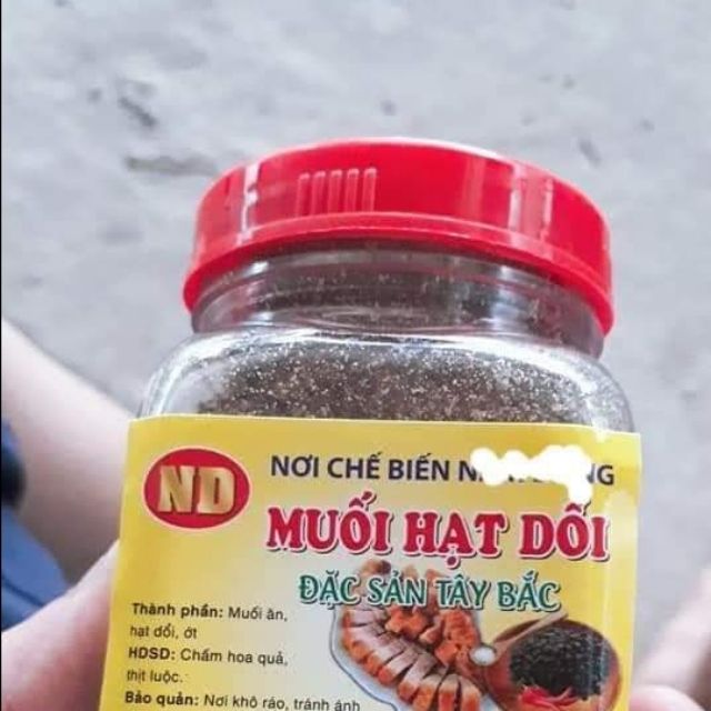 Muối hạt dổi. Muối mắc khén