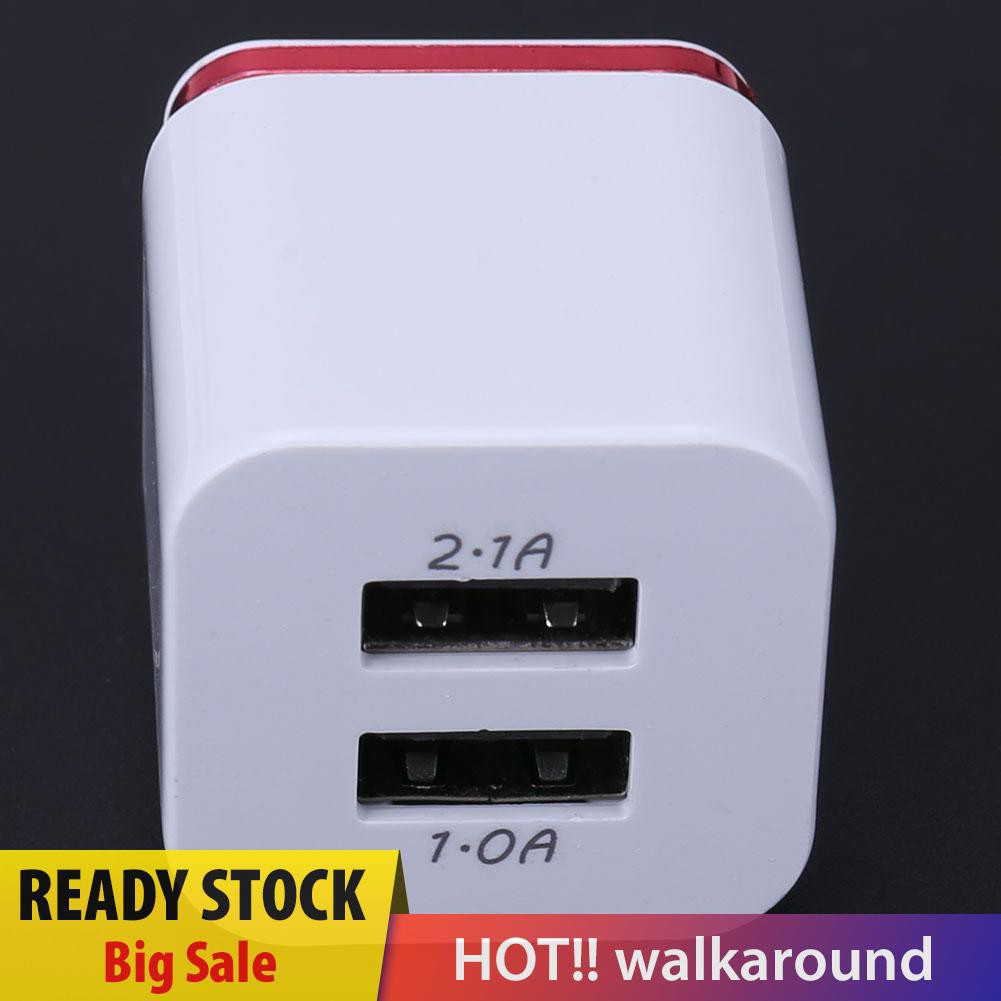 Củ Sạc 2 Cổng Usb 2.1a