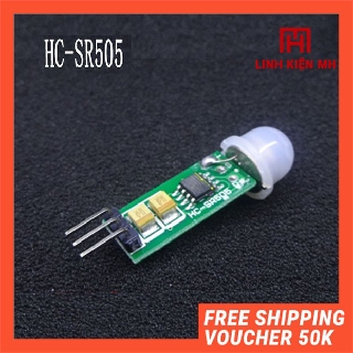 Module Cảm Biến Chuyển Động SR505 - Tự Động Bật Tắt Đèn Khi Có Chuyển Động