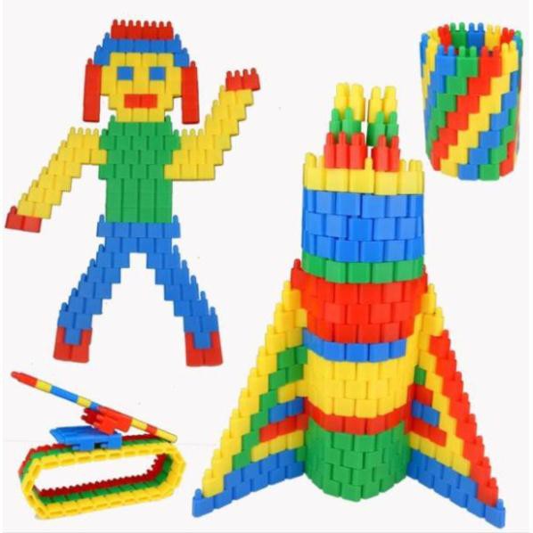 Bộ lego xếp hình 400 chi tiết cho bé thoả sức sáng tạo