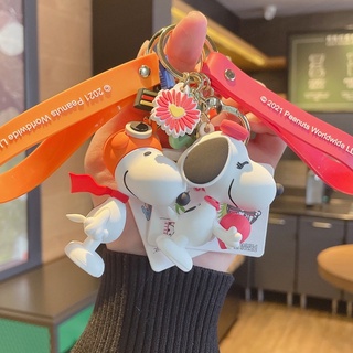 Móc Khóa Hình Nhân Vật Hoạt Hình snoopy Xinh Xắn