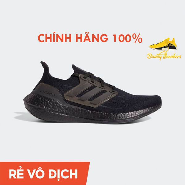 [Adidas giày]Giày Sneaker Thể Thao Adidas Ultra boost 21 Nam "Triple Black" FY0306 - Hàng Chính Hãng ?