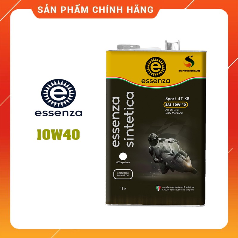 Dầu nhớt Tổng Hợp Essenza Sport 4T XR 10W40 1L