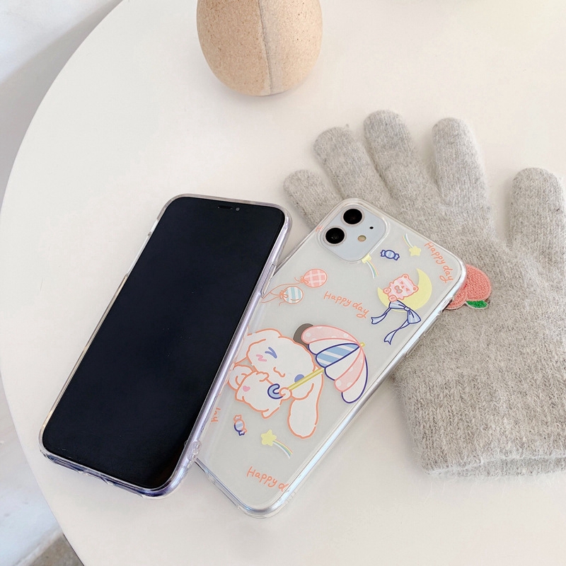 Ốp điện thoại in hình chú chó hoạt hình cho IPHONE 5/5S/6/6PLUS/6S/6S PLUS/6/7/7PLUS/8/8PLUS/X/XS/XS MAX/11 41 | BigBuy360 - bigbuy360.vn