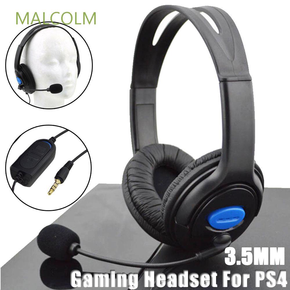 MALCOLM Black Wired Gaming Headphones Laptop Earphones Headphones For Computer Noise Canceling Over Ear PC with Microphone 3.5mm Headset/Multicolor