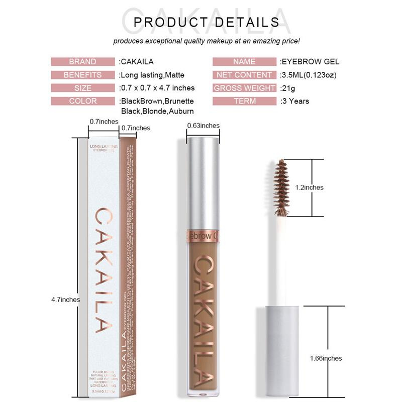 [Hàng mới về] Gel Chuốt Trang Điểm Cho Lông Mày Lâu Trôi | BigBuy360 - bigbuy360.vn