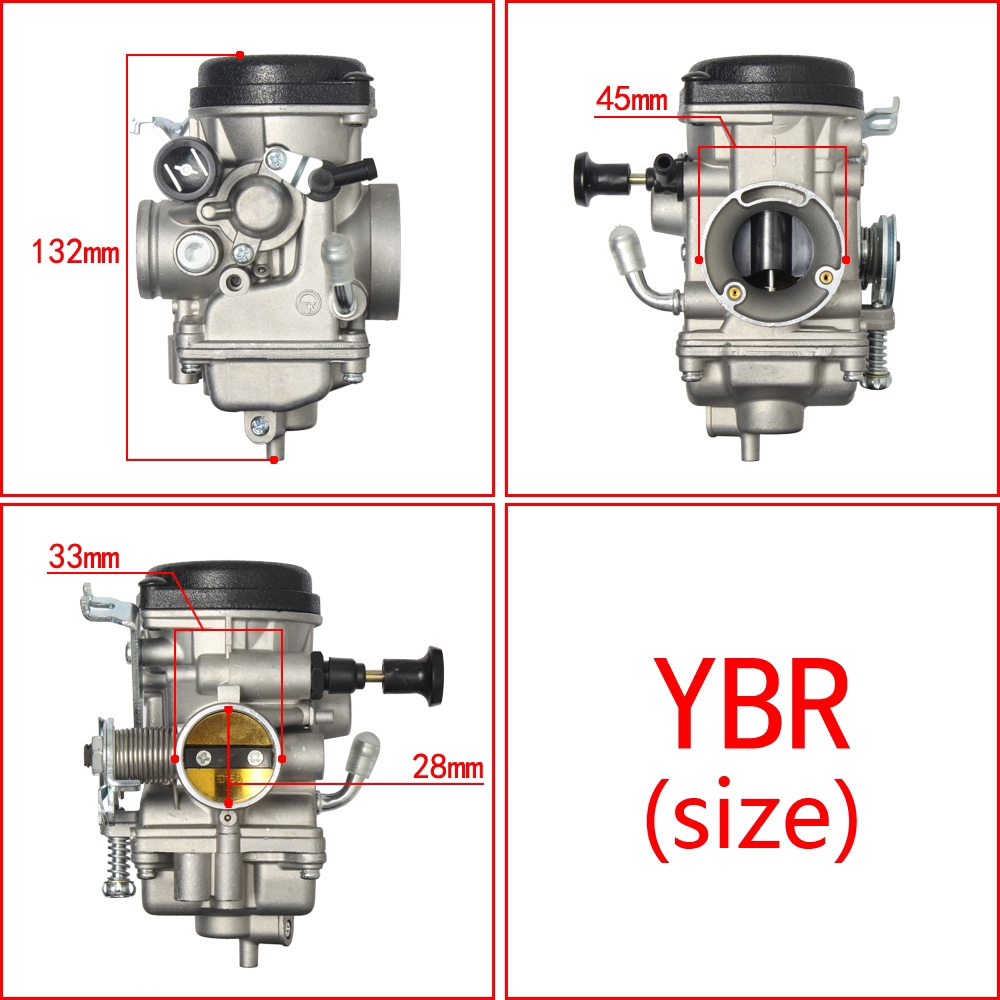 Yamaha YBR125 YB125 YJM125 YZF XTZ125 TW200 TW 200 TW 200 2001-2017 200 bình xăng chất lượng cao