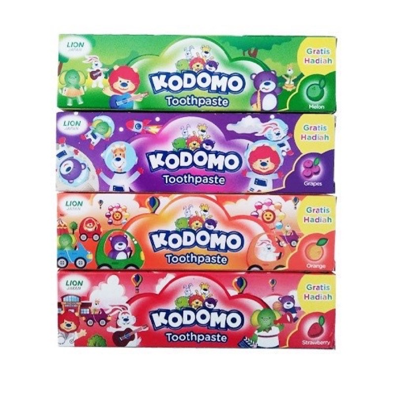 Kem Đánh Răng Trẻ Em KODOMO Hương Trái Cây