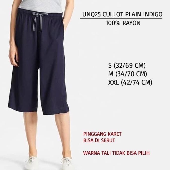 UNIQLO Áo Thun Trơn In Hình Culottes 25 Cullot Thời Trang Cho Nữ