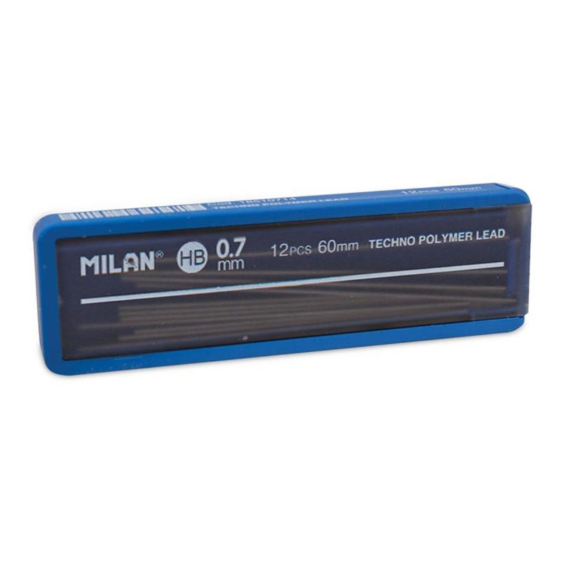 Ruột Chì HB 0.7 mm Milan 1851071512 (12 Ngòi)