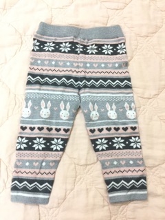 Quần legging len Primark bé gái xuất dư