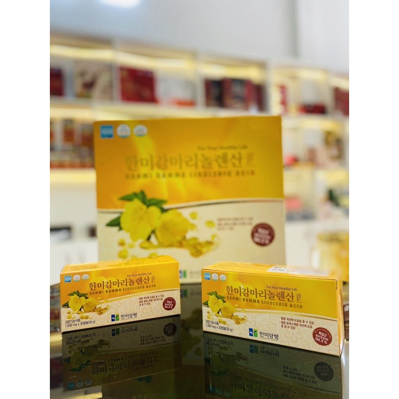 [MẪU MỚI] Tinh Dầu Hoa Anh Thảo Hàn Quốc Cân Bằng Nội Tiết Tố Nữ, Hộp 180V | BigBuy360 - bigbuy360.vn