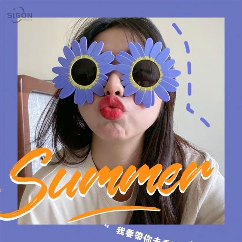 Funny And Cute Style Glasses, Casual Outdoor Photo Party Trend All-Match