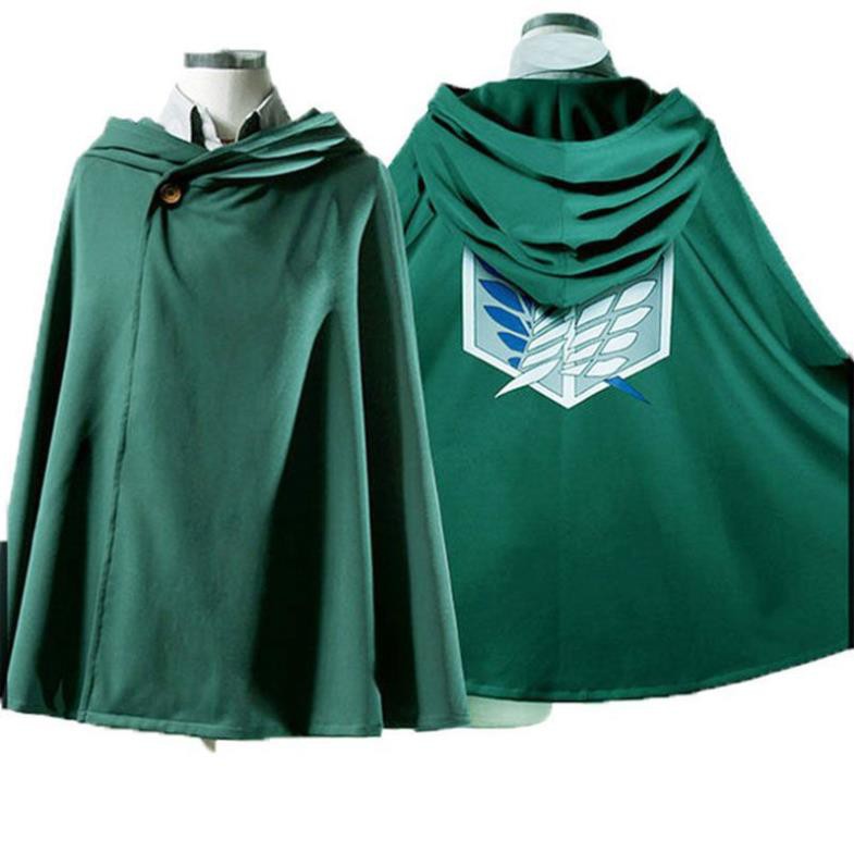 [ SALE 40% ] Áo Choàng Cosplay Nhân Vật Eren Levi Mikasa Trong Attack On Titan  - chất đẹp | BigBuy360 - bigbuy360.vn