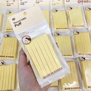 Bông que rửa mặt Round Nbr Puff( Vỏ Vàng)