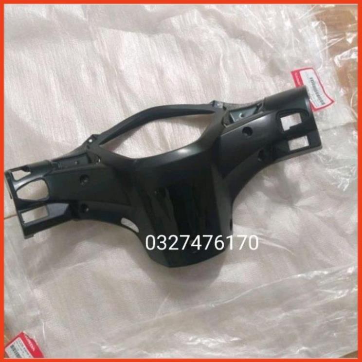 Bộ 3 ốp nhựa đầu đèn xe wave S110, RSX chính hãng HONDA đen