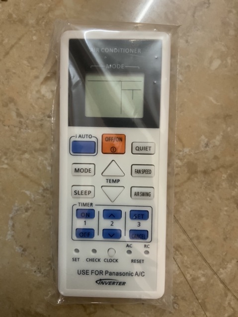 Điều khiển điều hoà Panasonic Inverter